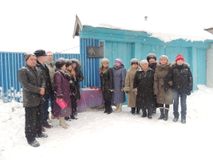 Открытие мемориальной доски Тимофееву А.В.