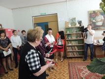 Открытие Литературного зала Вишневского С.А.