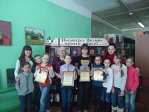 Неделя детской книги в Приволжской библиотеке 2016г.